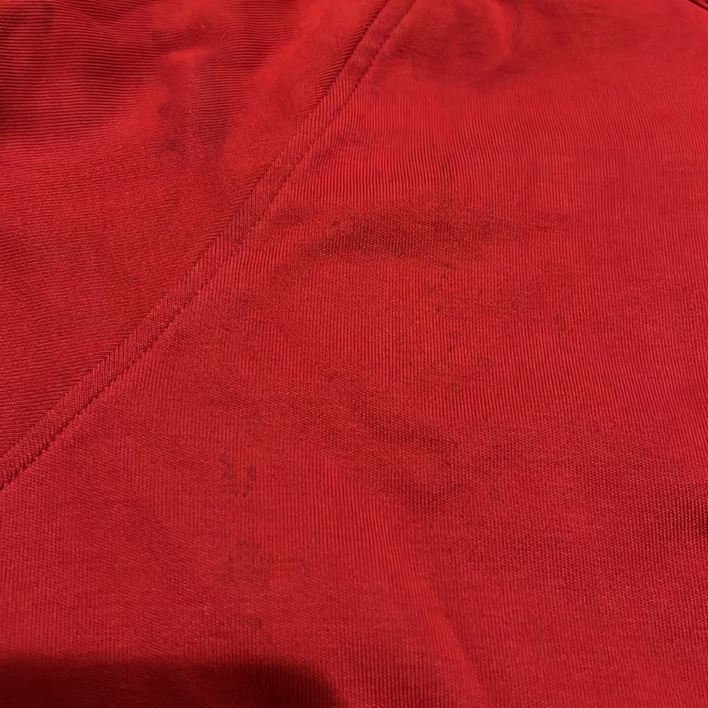 Burberry London Men's Dark Red 1/4 zip sweatshirt Large - Picture 10 of 10